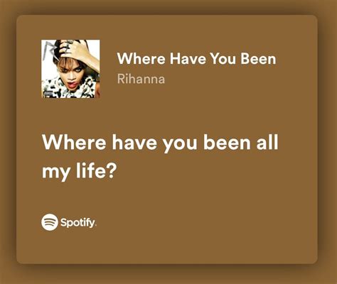 lyrics rihanna null